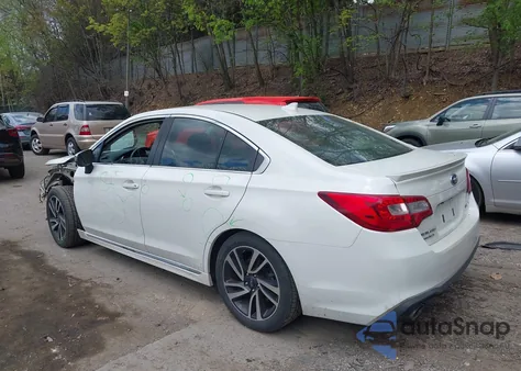 2019 Subaru Legacy 2.5I Sport from USA, damaged, VIN 4S3BNAR69K3007876